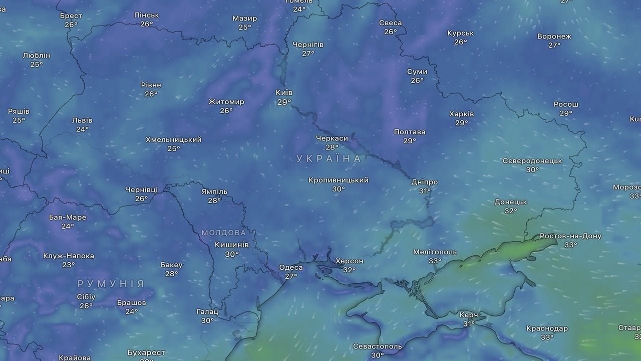 карта вітрів